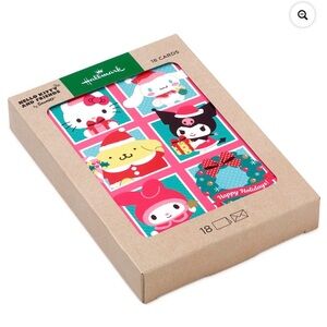 Hallmark Sanrio Hello Kitty & Friends Christmas Holiday Cards (Box Of 18)